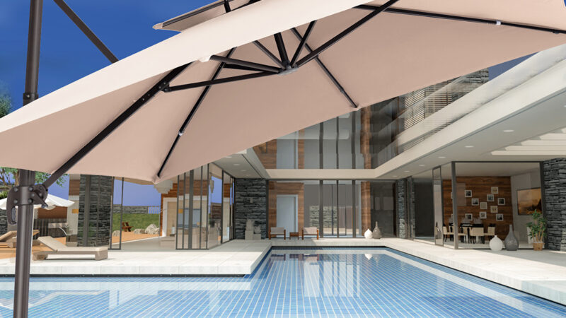 What is an Offset Patio Umbrella?